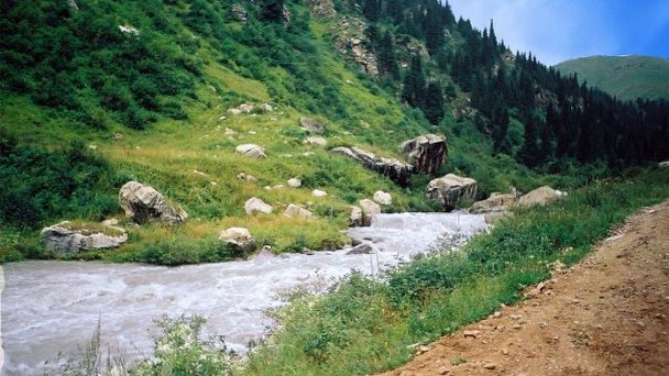 Семёновское ущелье в Иссык-Куле Семёновское ущелье в Иссык-Куле